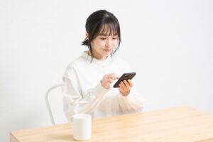 スマホで申し込み